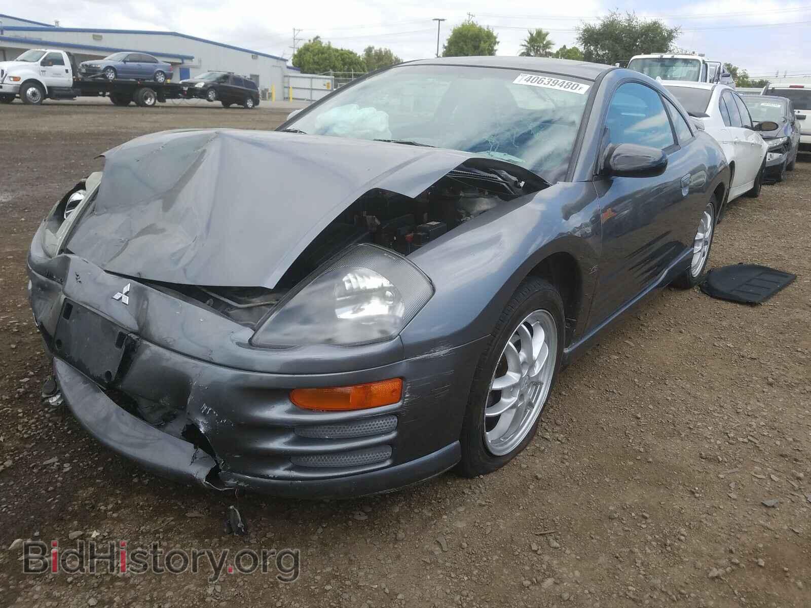2002 MITSUBISHI ECLIPSE - VIN: 4A3AC54HX2E013849 - Фото 2
