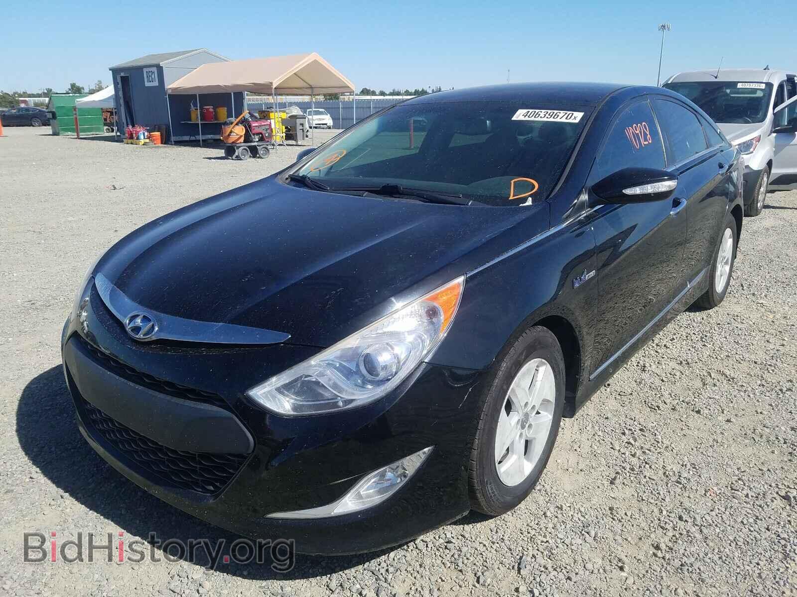 2012 HYUNDAI SONATA - VIN: KMHEC4A45CA057763 - Фото 2