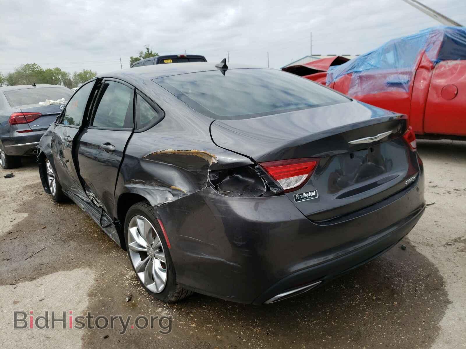 2015 CHRYSLER 200 - VIN: 1C3CCCBG4FN634797 - Фото 3