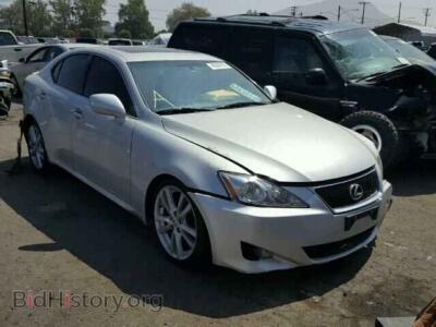 2006 Lexus IS, серебристый — VIN JTHBK262262018714, Copart