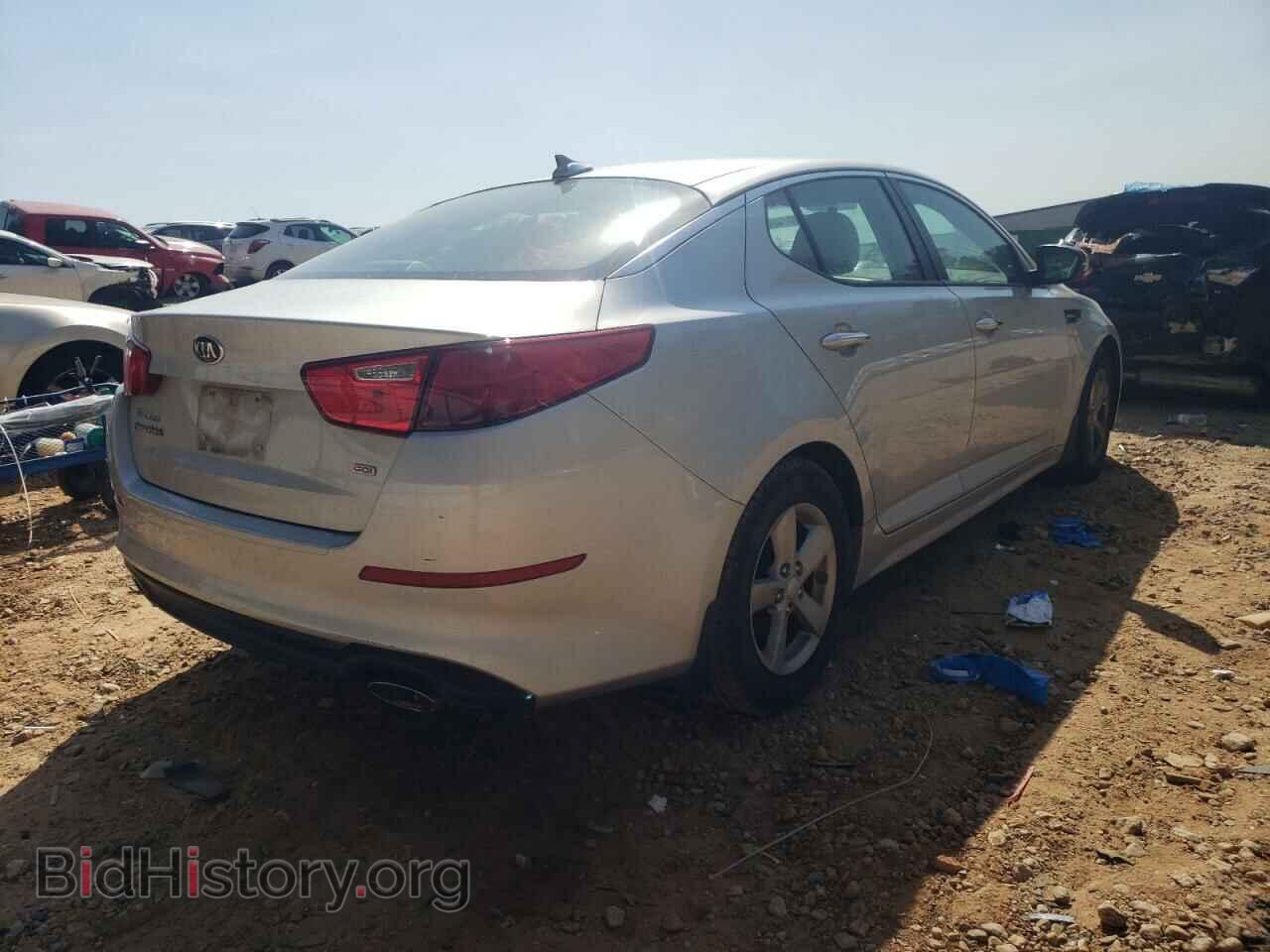 2014 KIA OPTIMA - VIN: 5XXGM4A79EG281663 - Photo 4
