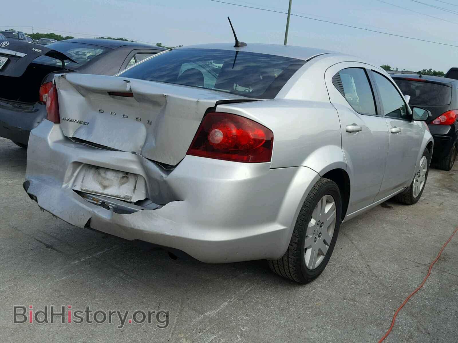2011 DODGE AVENGER - VIN: 1B3BD4FB5BN609072 - Фото 4
