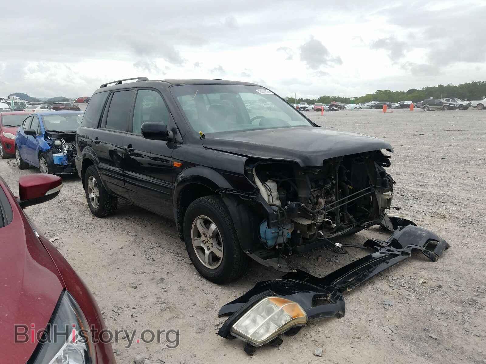 Photo 5FNYF187X7B032085 - HONDA PILOT 2007