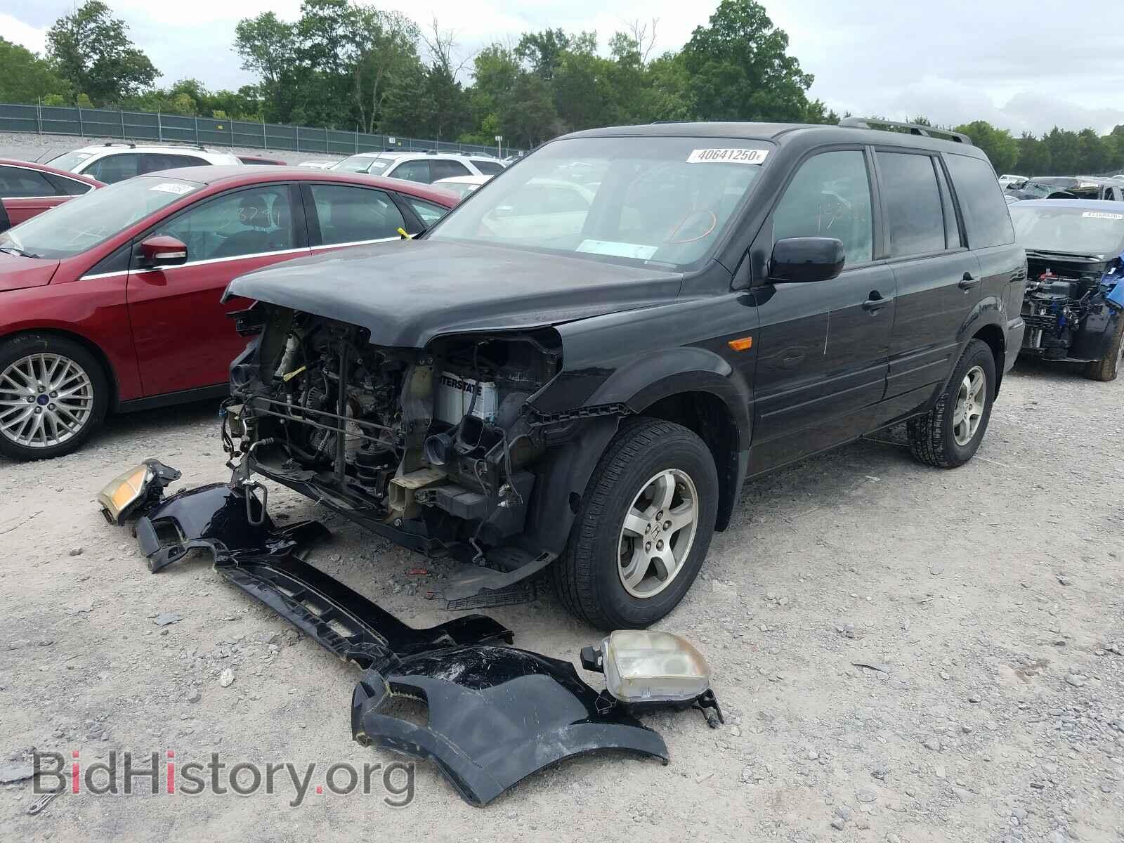 2007 HONDA PILOT - VIN: 5FNYF187X7B032085 - Фото 2