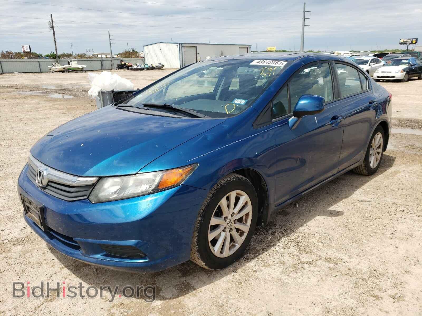 2012 HONDA CIVIC - VIN: 2HGFB2F89CH534371 - Фото 2