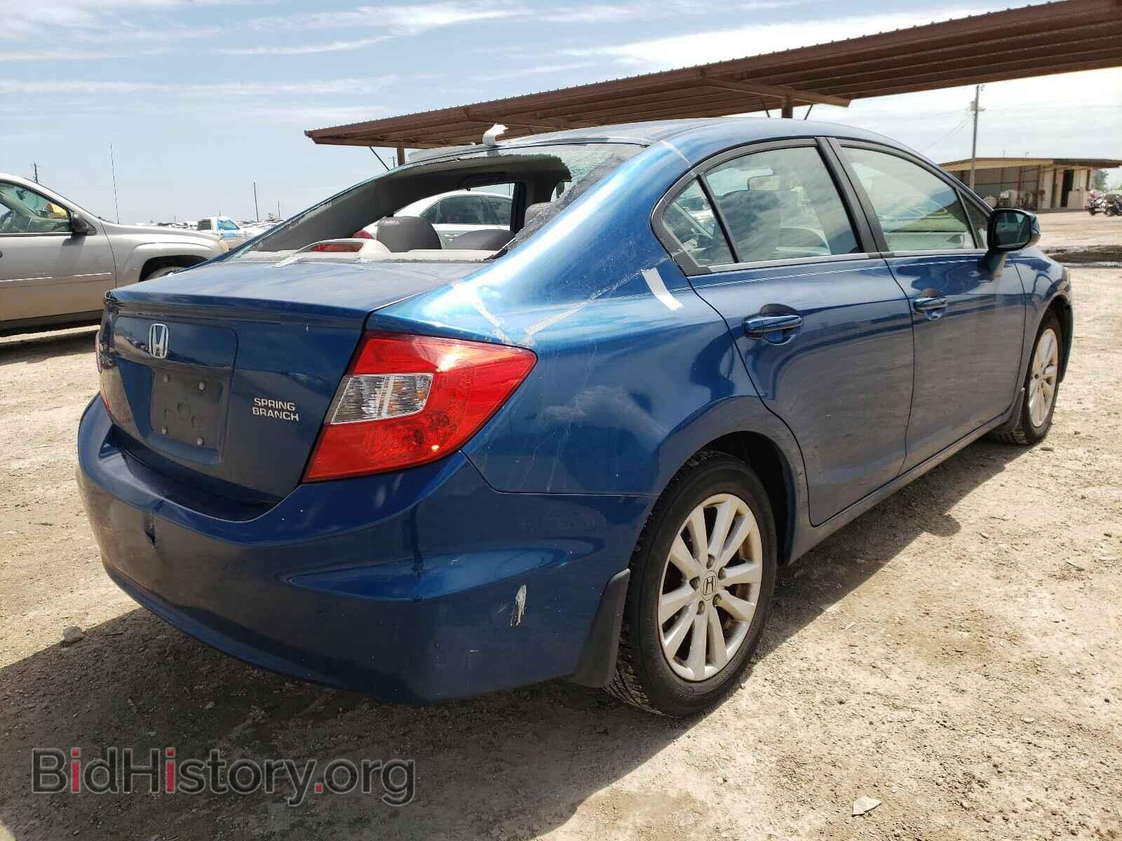 2012 HONDA CIVIC - VIN: 2HGFB2F89CH534371 - Фото 4