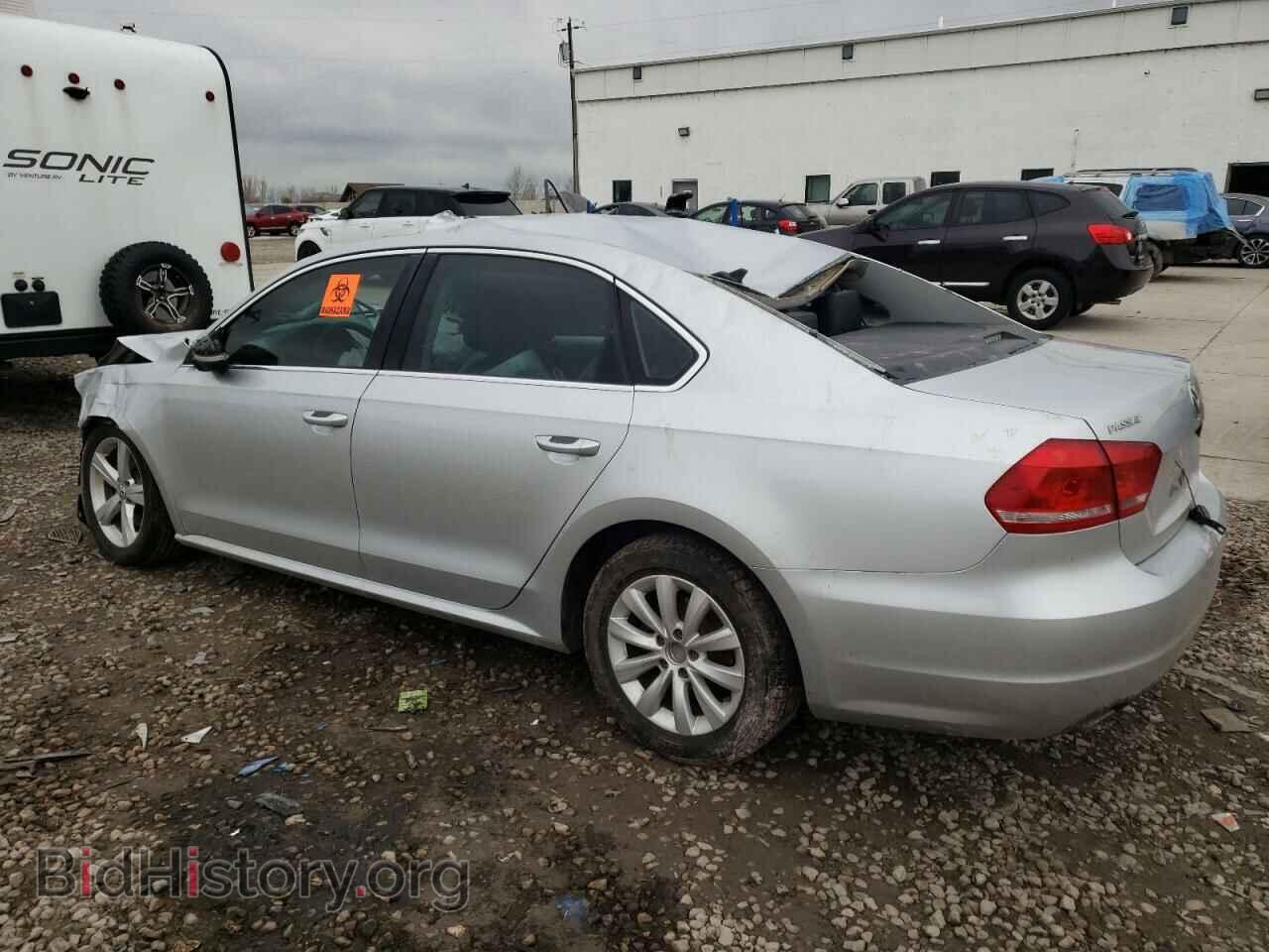 2013 VOLKSWAGEN PASSAT - VIN: 1VWBN7A38DC078703 - Фото 2