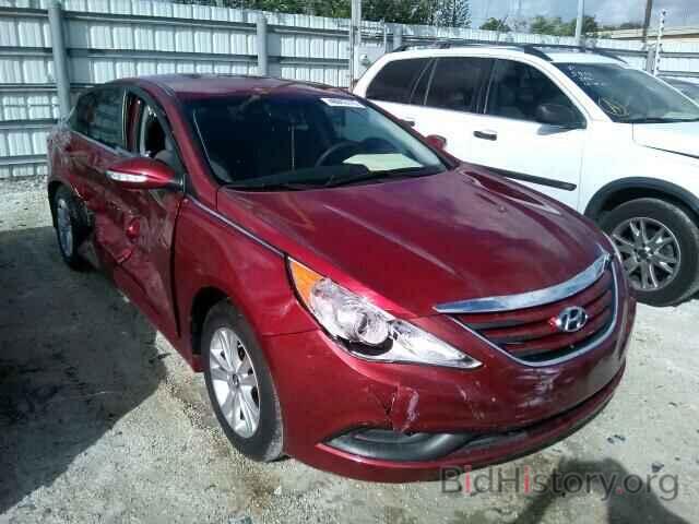 Photo 5NPEB4AC2EH946076 - HYUNDAI SONATA 2014