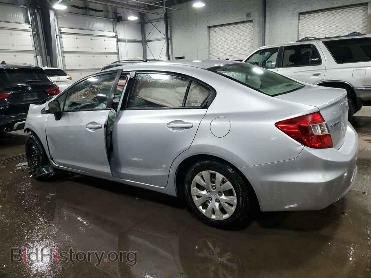 2012 HONDA CIVIC - VIN: 2HGFB2F50CH602689 - Фото 2