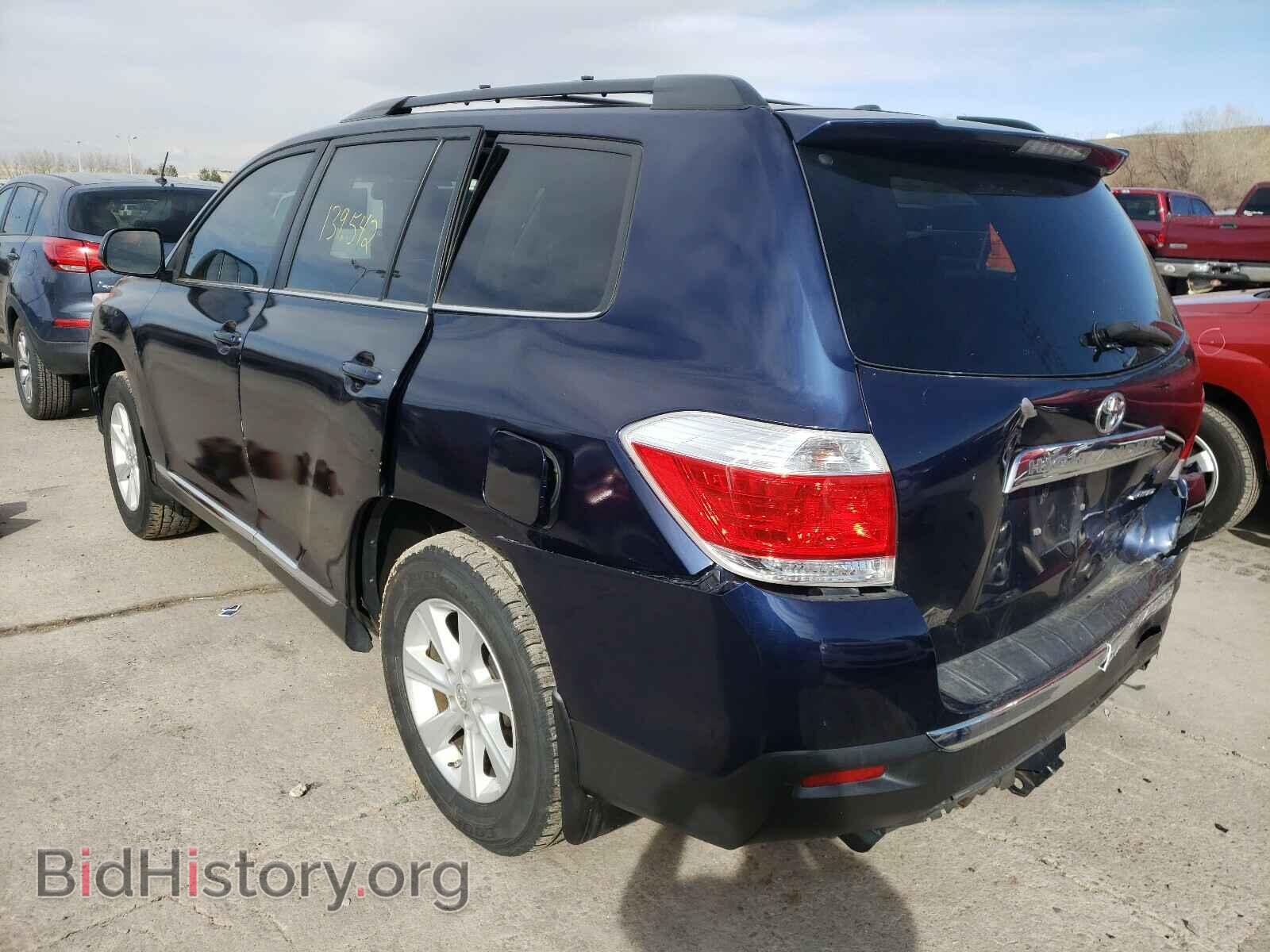 2013 TOYOTA HIGHLANDER - VIN: 5TDBK3EH8DS226972 - Фото 3