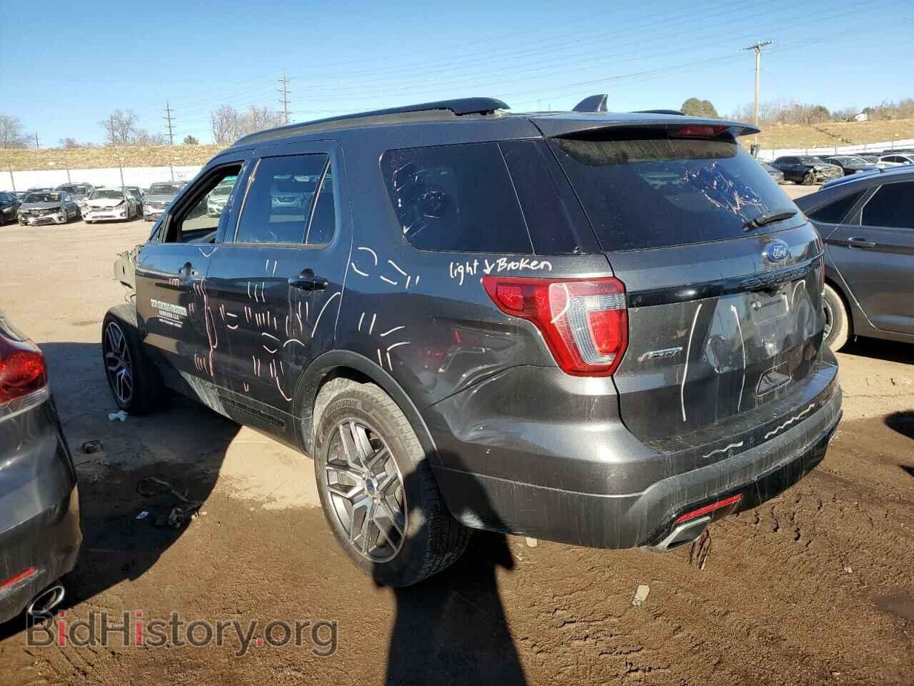 2017 FORD EXPLORER - VIN: 1FM5K8GT2HGB31489 - Фото 2