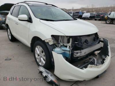 2011 Nissan MURANO Murano S, белый — VIN JN8AZ1MW5BW173953, Copart