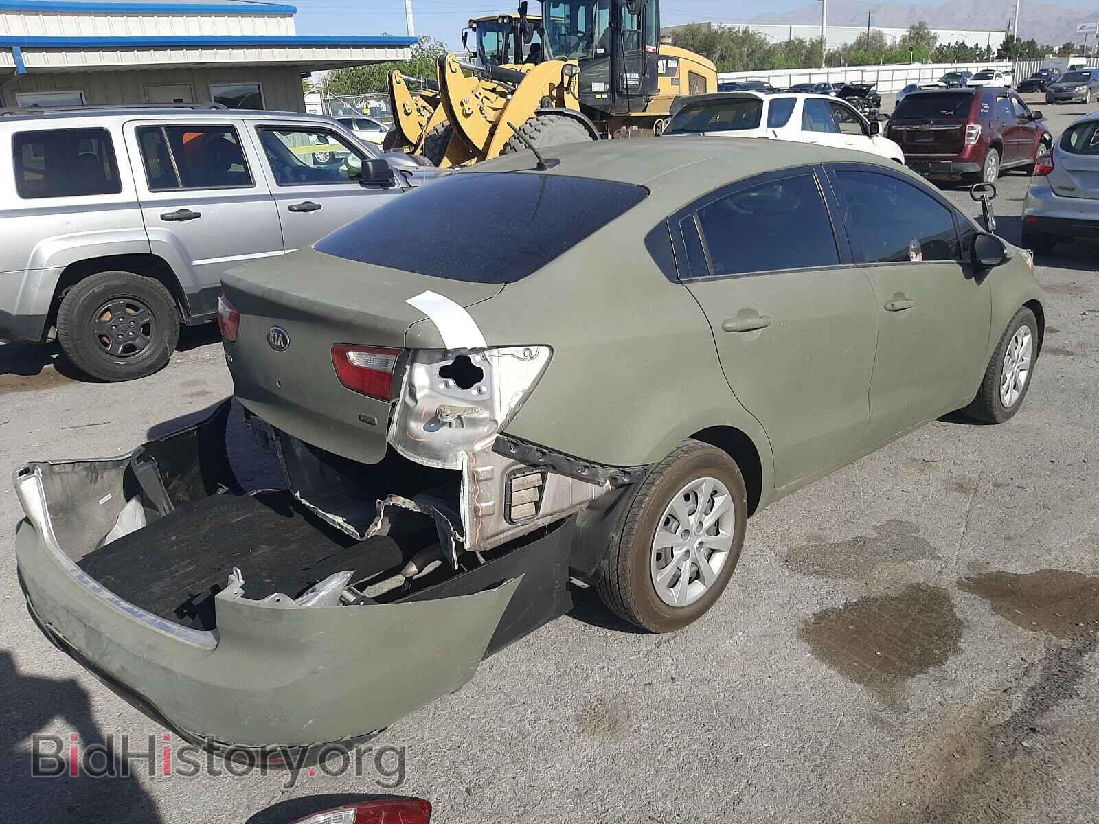 2014 KIA RIO - VIN: KNADM4A35E6364809 - Фото 4