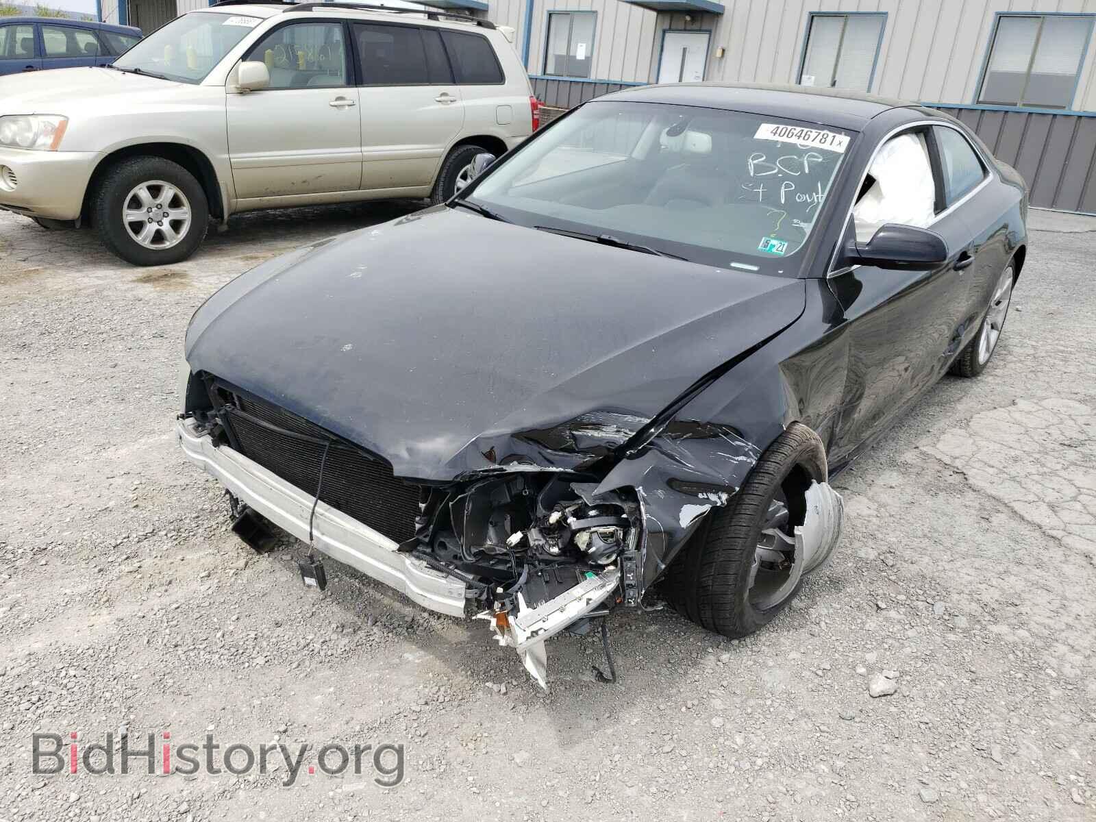 2012 AUDI A5 - VIN: WAULFAFR6CA011992 - Фото 2