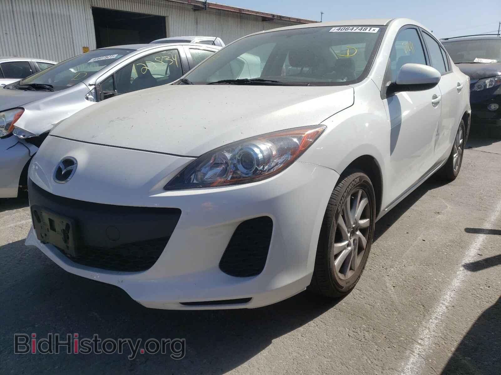 2012 MAZDA 3 - VIN: JM1BL1V83C1697229 - Фото 2