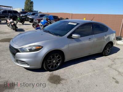 2015 Dodge DART DART SE, серебристый — VIN 1C3CDFAA0FD414512, Copart