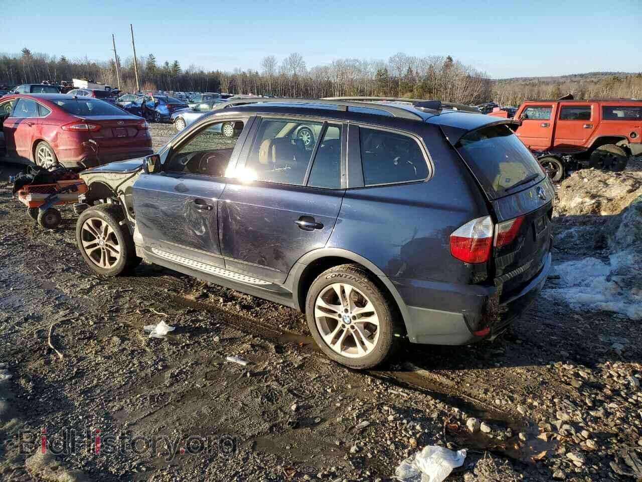 2008 BMW X3 - VIN: WBXPC93448WJ21750 - Фото 2
