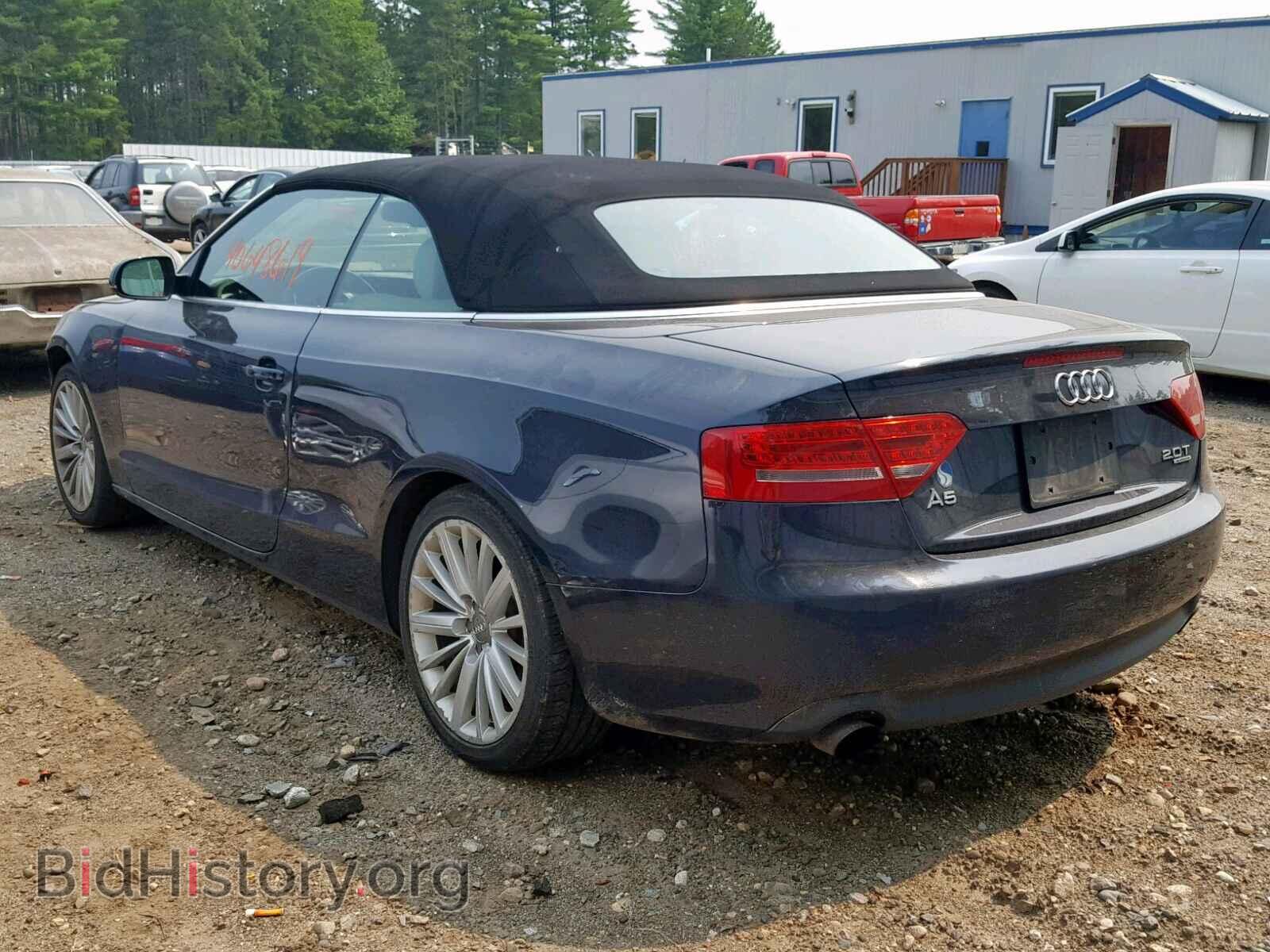 2012 AUDI A5 PREMIUM - VIN: WAULFAFH8CN005255 - Фото 3