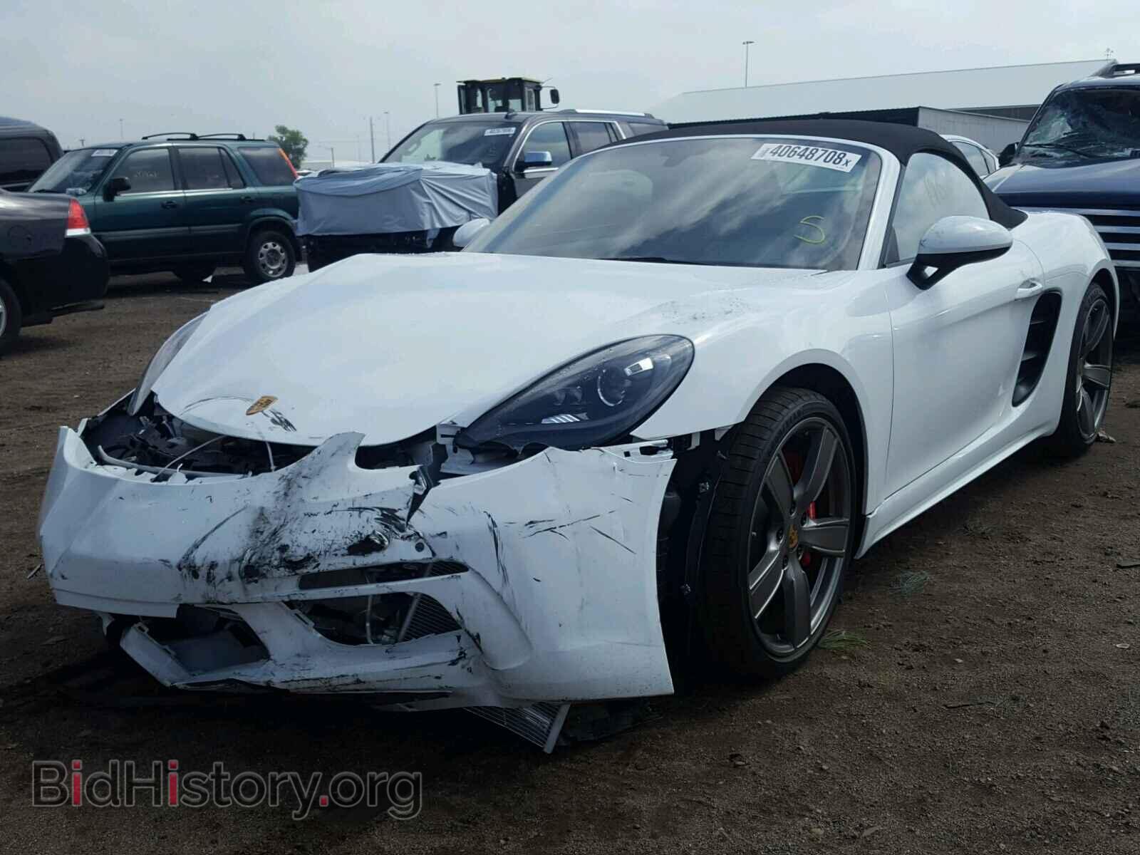 2018 PORSCHE BOXSTER - VIN: WP0CB2A83JS228748 - Фото 2