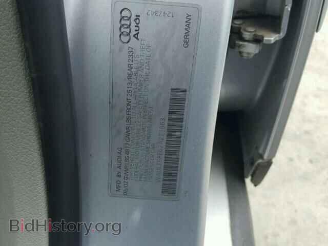 2002 AUDI A4 - VIN: WAULT68E62A271663 - Photo 10