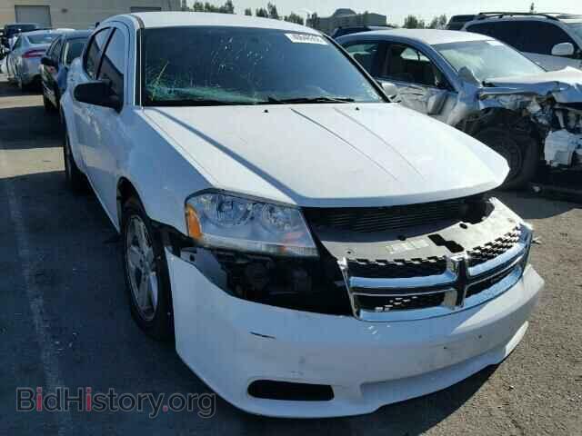 Photo 1C3CDZAB8DN645448 - DODGE AVENGER 2013