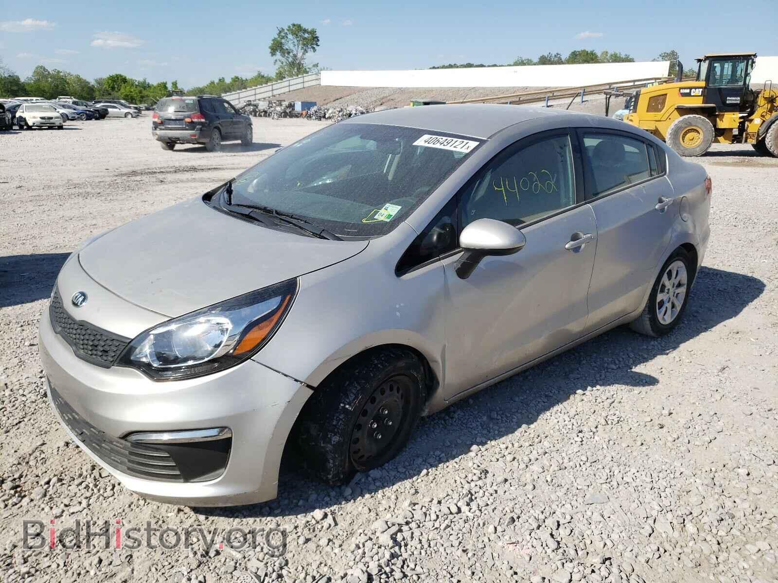 2016 KIA RIO - VIN: KNADM4A32G6641595 - Фото 2