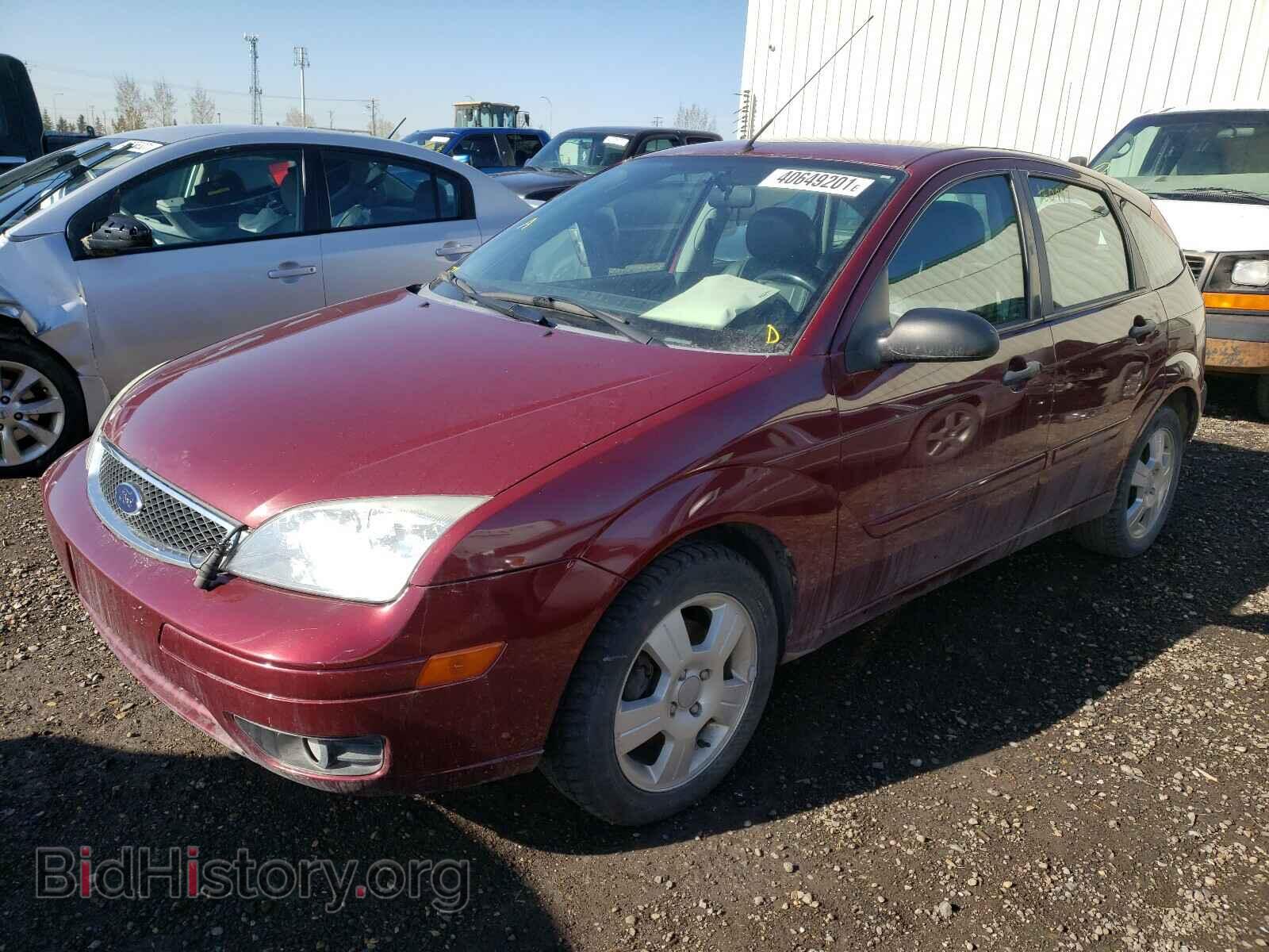 2007 FORD FOCUS - VIN: 1FAFP37N87W304473 - Фото 2