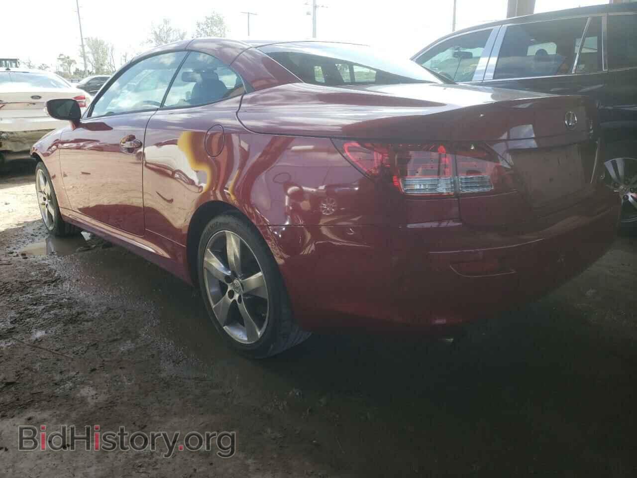 2011 LEXUS IS - VIN: JTHFE2C28B2505763 - Фото 2