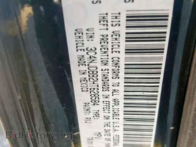 2017 JEEP COMPASS LA - VIN: 3C4NJDBB2HT628584 - Фото 10