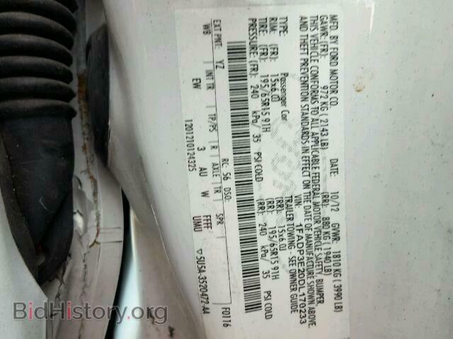2013 FORD FOCUS - VIN: 1FADP3E20DL170233 - Фото 10