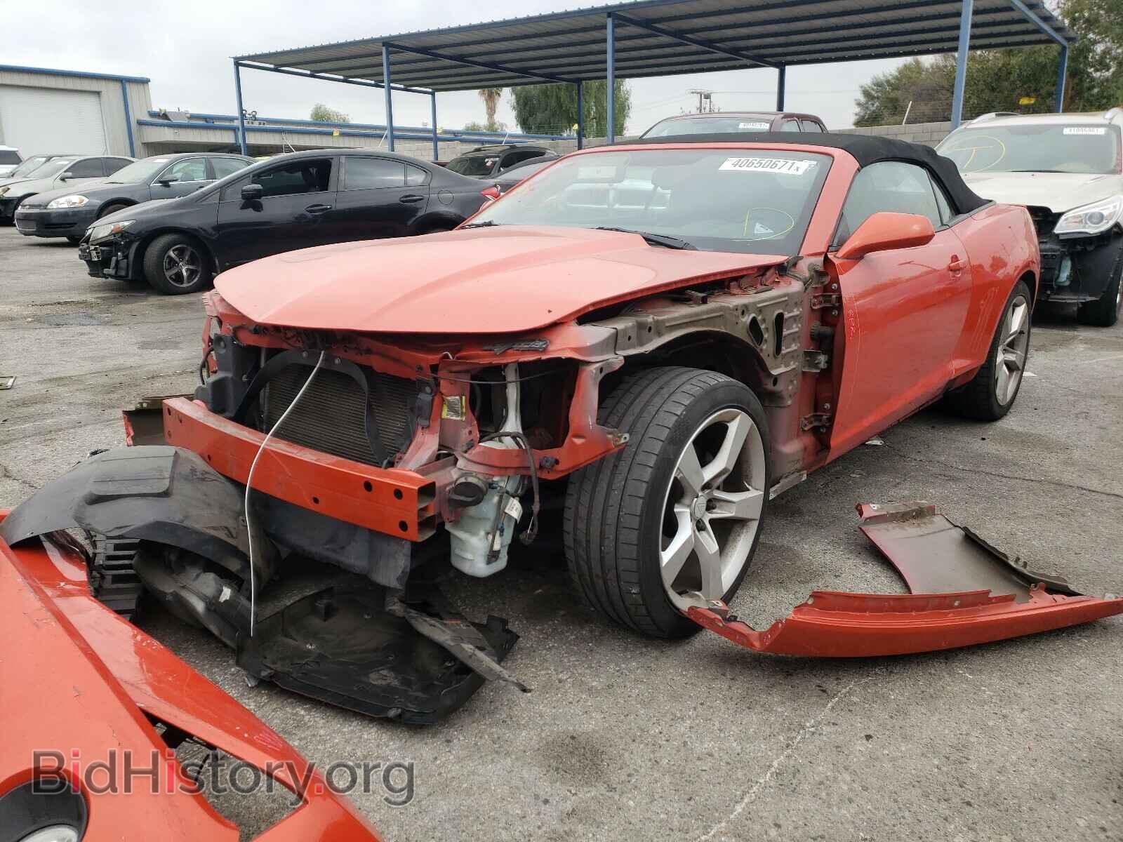 2011 CHEVROLET CAMARO - VIN: 2G1FC3DD4B9203314 - Фото 2