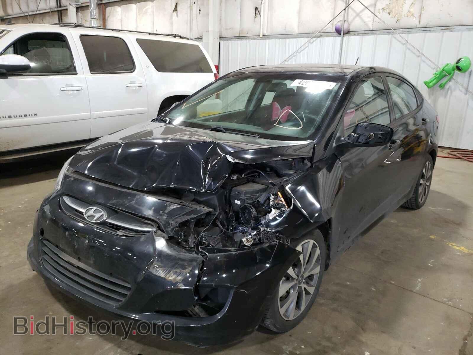 2017 HYUNDAI ACCENT - VIN: KMHCT4AE6HU356443 - Фото 2