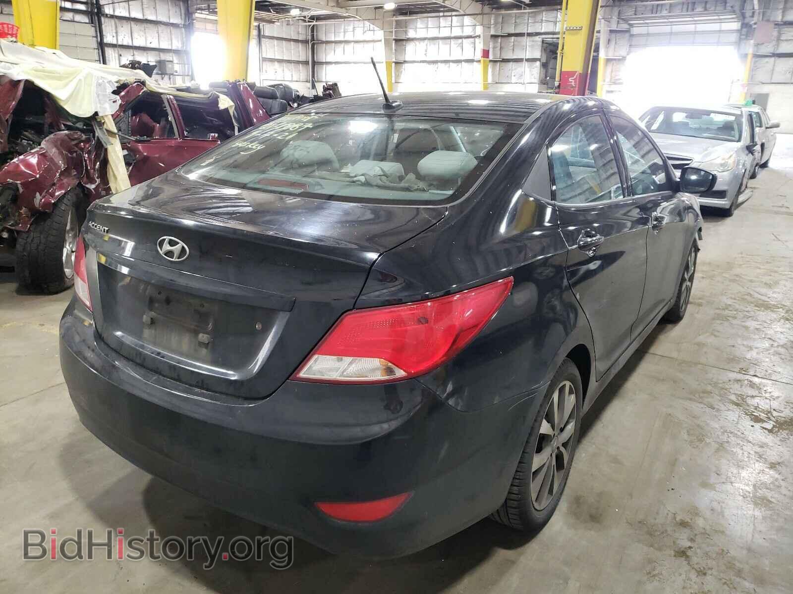 2017 HYUNDAI ACCENT - VIN: KMHCT4AE6HU356443 - Фото 4