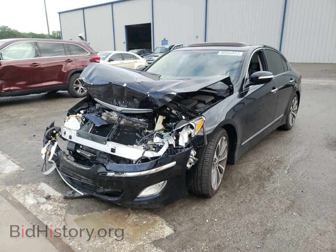 2012 HYUNDAI GENESIS - VIN: KMHGC4DH8CU182715 - Фото 2