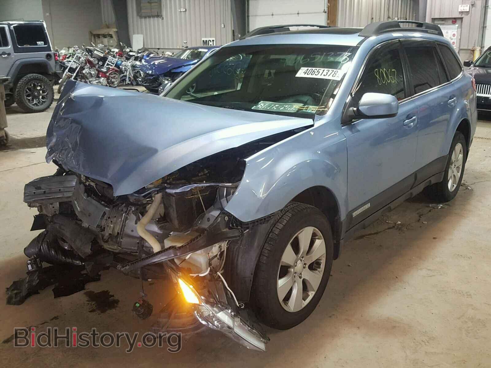 2011 SUBARU OUTBACK - VIN: 4S4BRBGC0B3344662 - Фото 2
