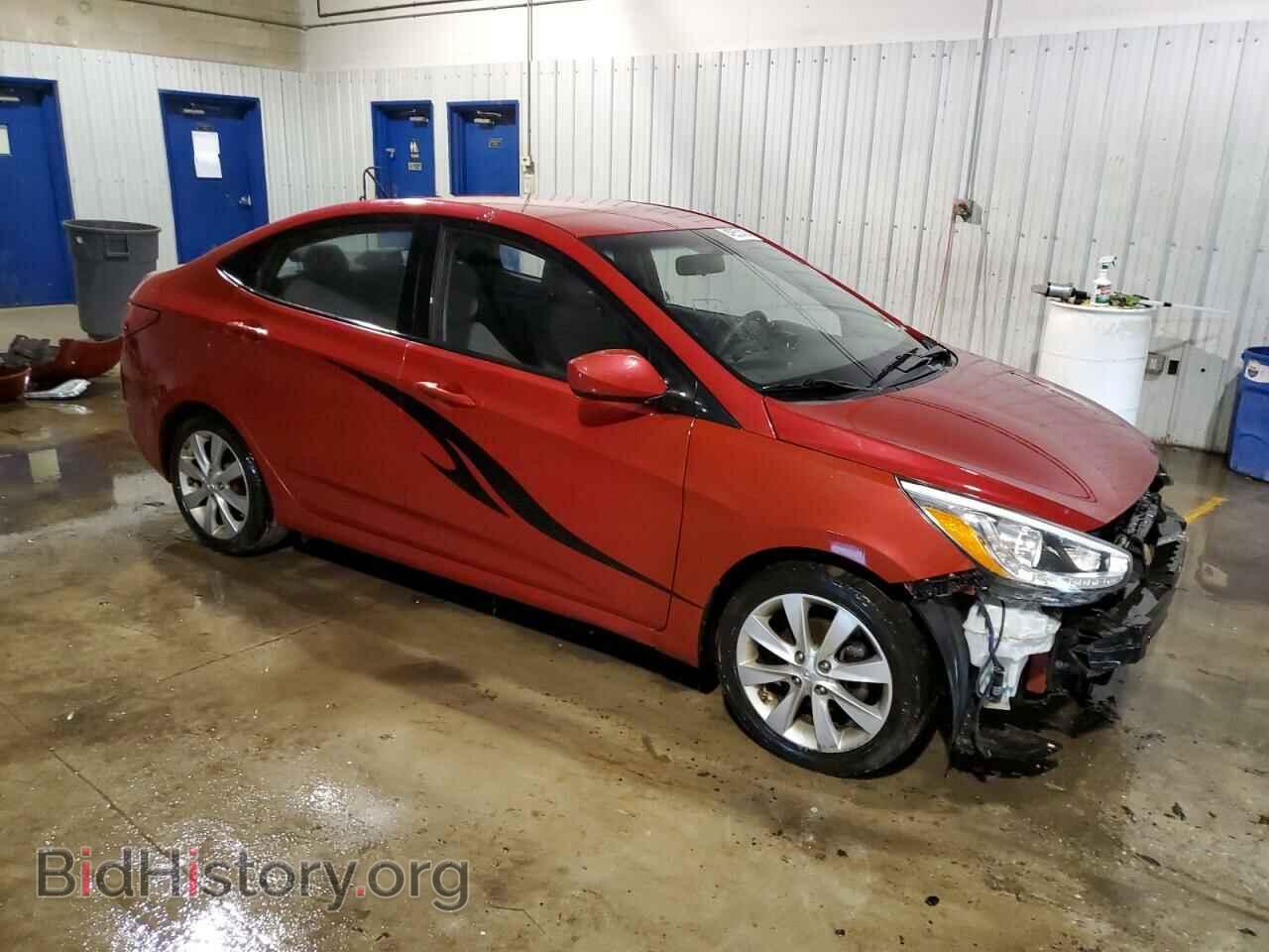 2014 HYUNDAI ACCENT - VIN: KMHCU4AE1EU649367 - Фото 4