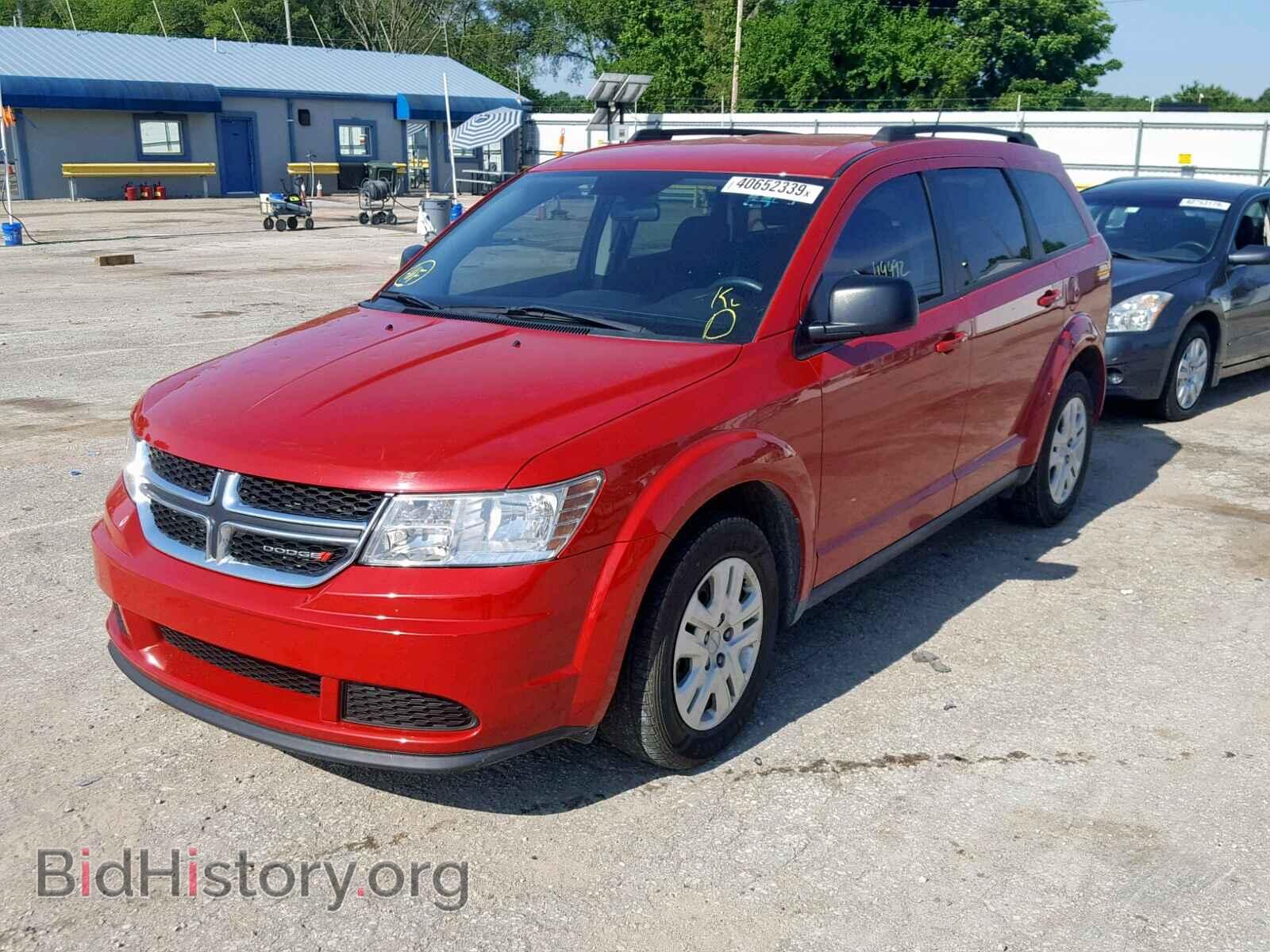 2016 DODGE JOURNEY SE - VIN: 3C4PDCAB0GT110760 - Фото 2
