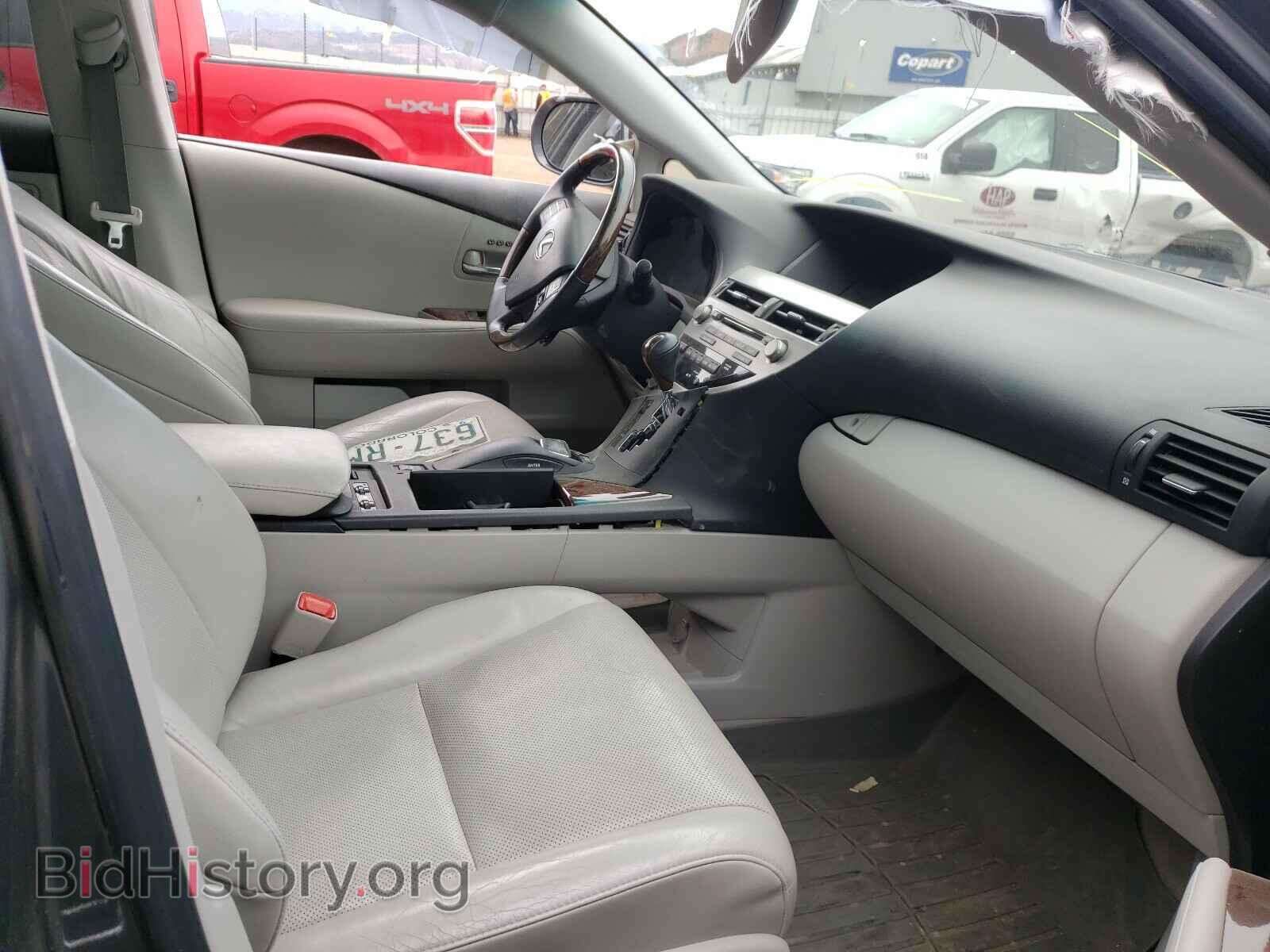 2012 LEXUS RX - VIN: 2T2BK1BA8CC123324 - Photo 5