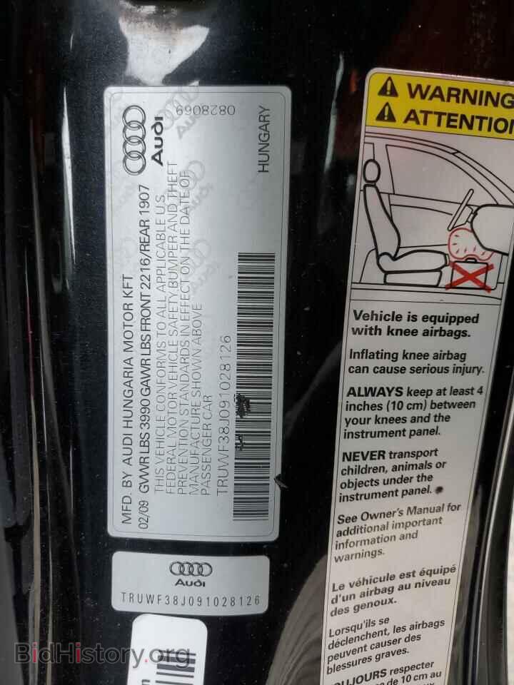 2009 AUDI TTS - VIN: TRUWF38J091028126 - Фото 13