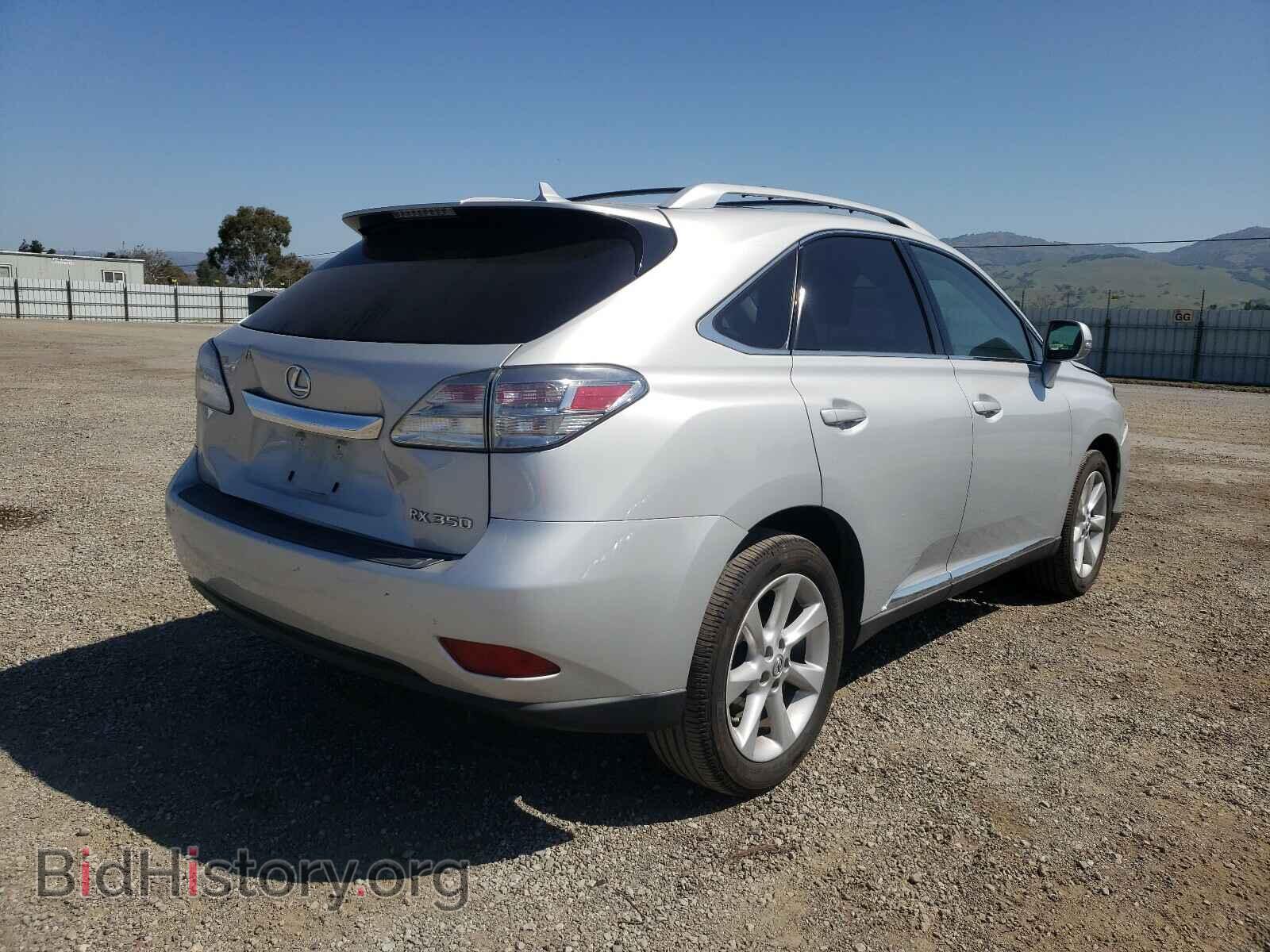 2011 LEXUS RX350 - VIN: 2T2ZK1BA2BC056605 - Фото 4