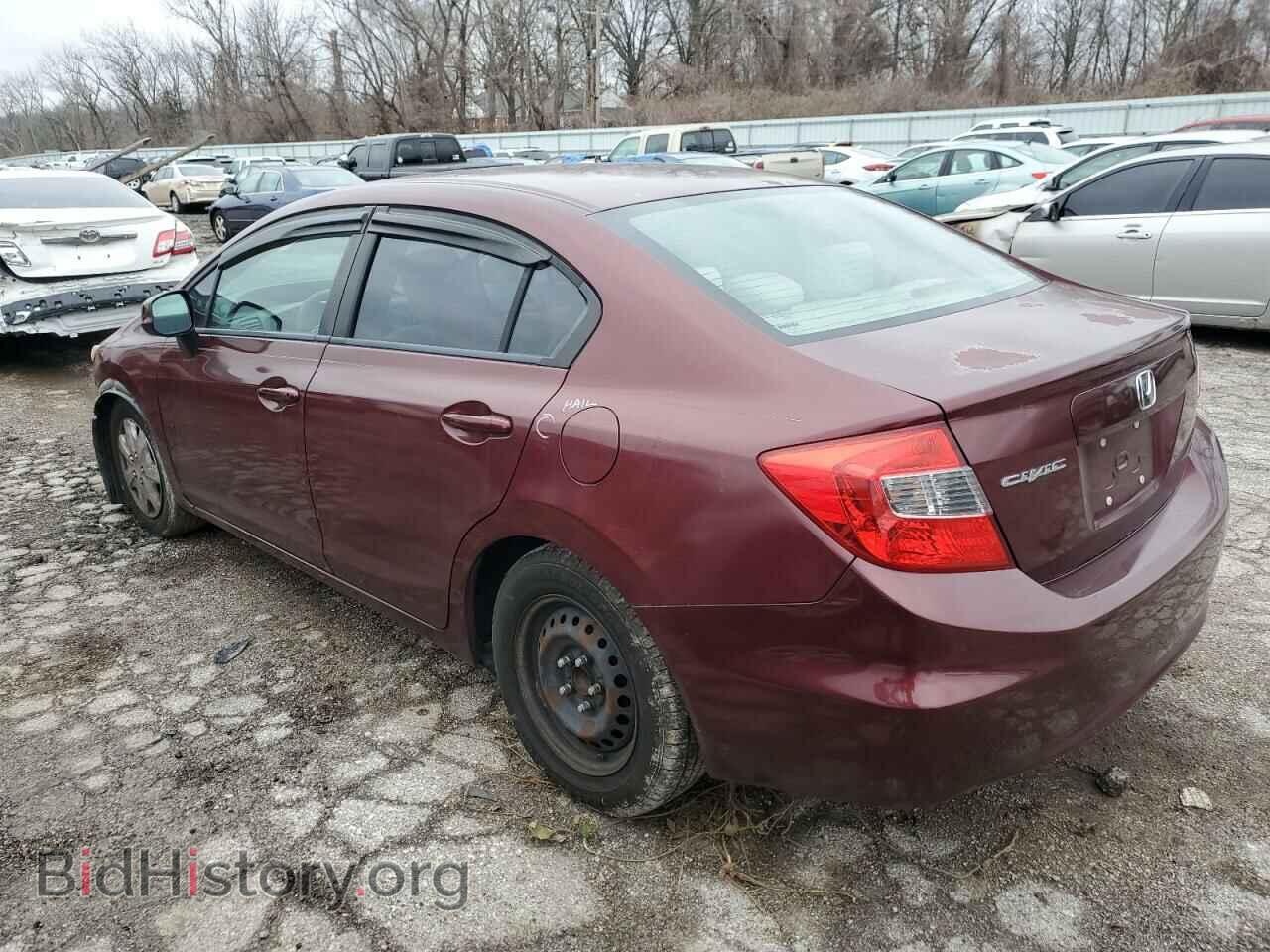 2012 HONDA CIVIC - VIN: 2HGFB2F53CH606882 - Фото 2