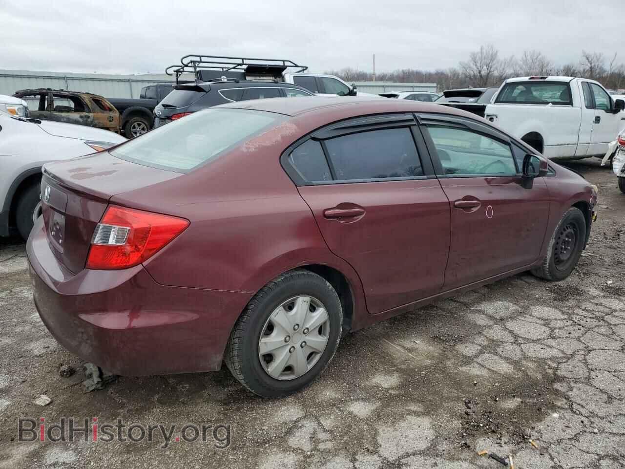 2012 HONDA CIVIC - VIN: 2HGFB2F53CH606882 - Фото 3