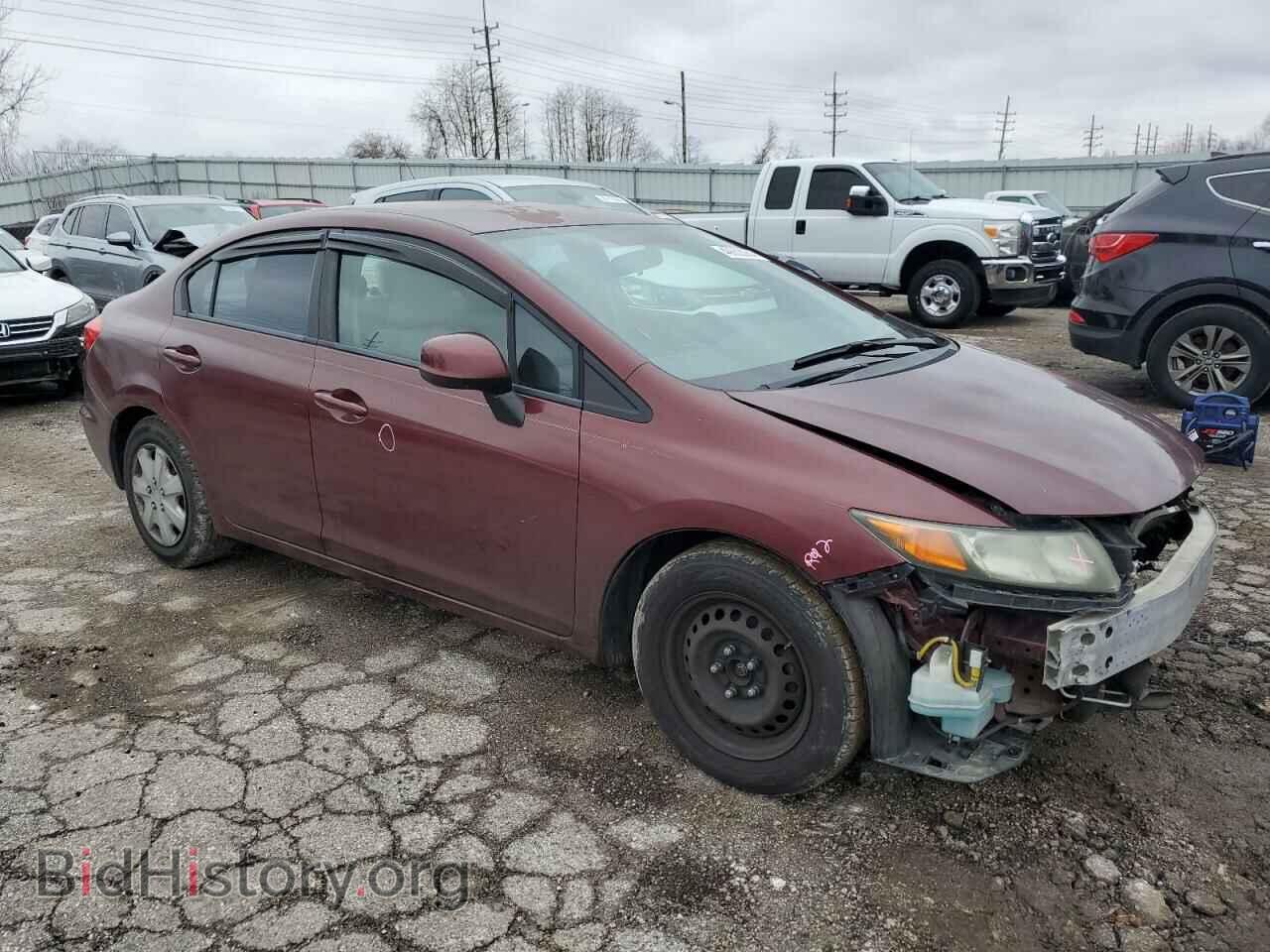 2012 HONDA CIVIC - VIN: 2HGFB2F53CH606882 - Фото 4