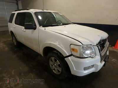 2010 Ford EXPLORER Explorer X, белый — VIN 1FMEU7DE3AUA90579, Copart
