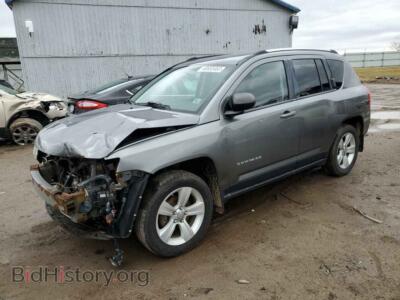2012 Jeep COMPASS Compass LA, gray — VIN 1C4NJDEB9CD589079, Copart