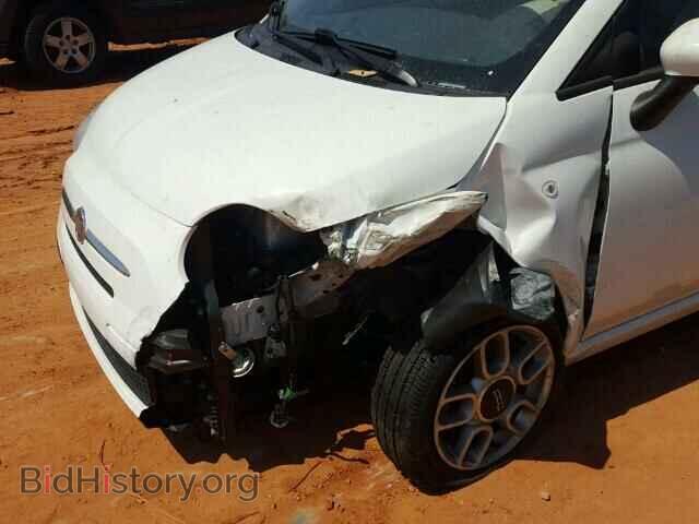 2015 FIAT 500 - VIN: 3C3CFFDR1FT561959 - Фото 9