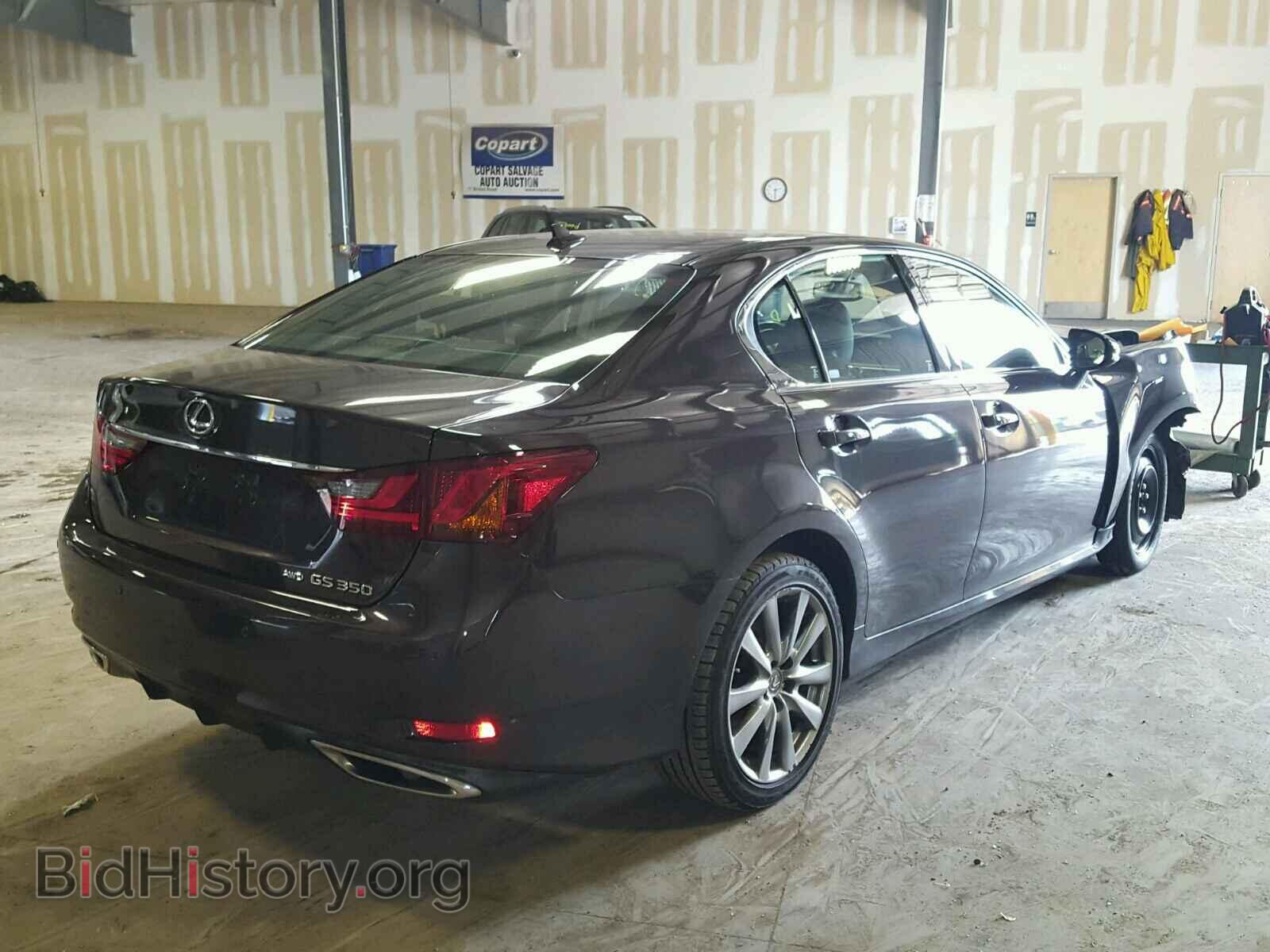 2013 LEXUS GS350 - VIN: JTHCE1BLXD5016046 - Фото 4
