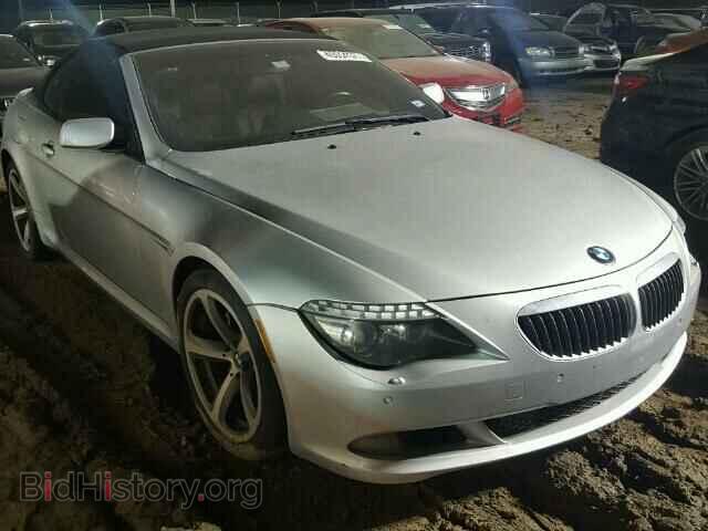 Photo WBAEB53528CX61415 - BMW 6 SERIES 2008