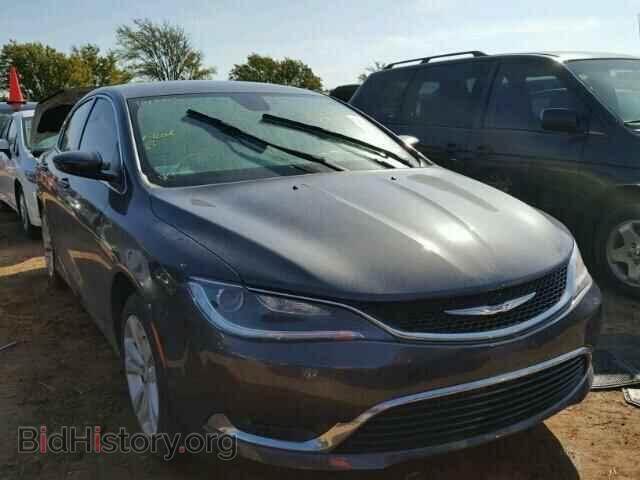 Фотография 1C3CCCAB7GN122832 - CHRYSLER 200 2016