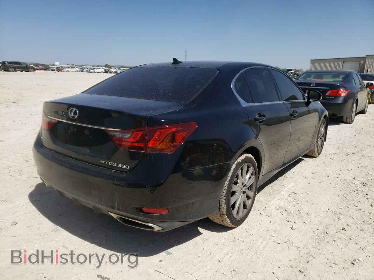 2013 LEXUS GS350 - VIN: JTHCE1BL2D5017157 - Фото 4